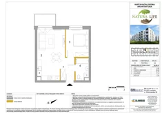 Mieszkanie, 42,60 m², 2 pokoje, piętro 2, oferta nr H33
