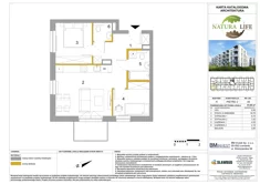 Mieszkanie, 51,65 m², 3 pokoje, piętro 2, oferta nr H45
