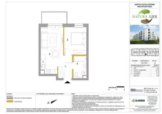 Mieszkanie, 36,40 m², 2 pokoje, piętro 1, oferta nr I23