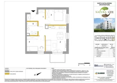 Mieszkanie, 48,59 m², 3 pokoje, piętro 1, oferta nr I29
