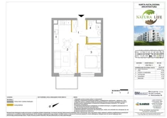 Mieszkanie, 37,57 m², 2 pokoje, piętro 1, oferta nr I30