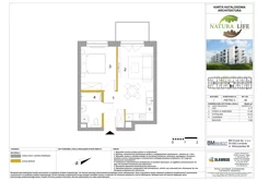 Mieszkanie, 36,63 m², 2 pokoje, piętro 3, oferta nr I56