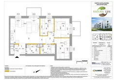 Mieszkanie, 70,08 m², 4 pokoje, piętro 3, oferta nr J40