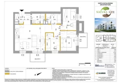 Mieszkanie, 70,23 m², 4 pokoje, piętro 3, oferta nr J41