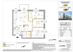Mieszkanie, 59,93 m², 4 pokoje, piętro 3, oferta nr K39