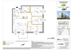Mieszkanie, 59,93 m², 4 pokoje, piętro 3, oferta nr K40