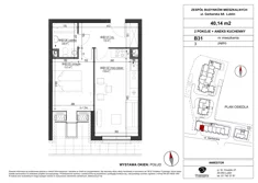 Mieszkanie, 40,14 m², 2 pokoje, piętro 3, oferta nr B31