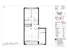Mieszkanie, 99,83 m², 4 pokoje, piętro 5, oferta nr J70