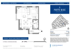 Apartament, 74,27 m², 2 pokoje, piętro 1, oferta nr REWAL.M2