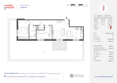 Mieszkanie, 69,60 m², 3 pokoje, parter, oferta nr L1.100.M04