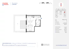 Mieszkanie, 32,41 m², 1 pokój, parter, oferta nr L2.100.M29