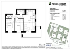 Mieszkanie, 52,70 m², 3 pokoje, piętro 1, oferta nr 2_I/12