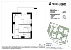 Mieszkanie, 39,20 m², 2 pokoje, piętro 2, oferta nr 2_I/17