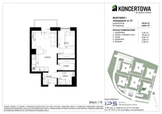 Mieszkanie, 39,20 m², 2 pokoje, piętro 3, oferta nr 2_I/21
