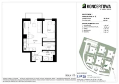 Mieszkanie, 39,20 m², 2 pokoje, parter, oferta nr 2_I/3