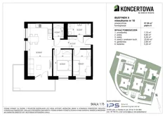 Mieszkanie, 57,50 m², 3 pokoje, piętro 2, oferta nr 2_II/10