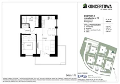 Mieszkanie, 41,60 m², 2 pokoje, piętro 2, oferta nr 2_II/13