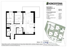 Mieszkanie, 62,60 m², 3 pokoje, piętro 3, oferta nr 2_II/16
