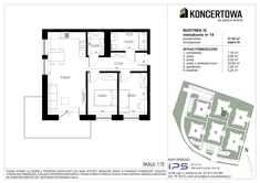 Mieszkanie, 57,50 m², 3 pokoje, piętro 3, oferta nr 2_IV/14