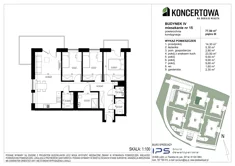 Mieszkanie, 77,50 m², 4 pokoje, piętro 3, oferta nr 2_IV/15