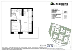 Mieszkanie, 41,60 m², 2 pokoje, piętro 3, oferta nr 2_IV/17