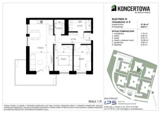 Mieszkanie, 57,50 m², 3 pokoje, piętro 1, oferta nr 2_IV/6
