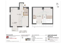 Mieszkanie, 64,76 m², 4 pokoje, piętro 2, oferta nr M14 - OPCJA 2-, 3- LUB 4-POK.
