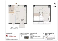 Mieszkanie, 60,16 m², 4 pokoje, piętro 2, oferta nr M16 - OPCJA 2-, 3- LUB 4-POK.