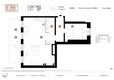 Apartament, 68,06 m², 2 pokoje, parter, oferta nr B/0/02
