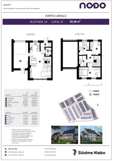Mieszkanie, 92,48 m², 4 pokoje, parter, oferta nr 18B