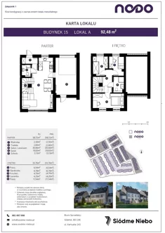Mieszkanie, 92,48 m², 4 pokoje, parter, oferta nr 15A
