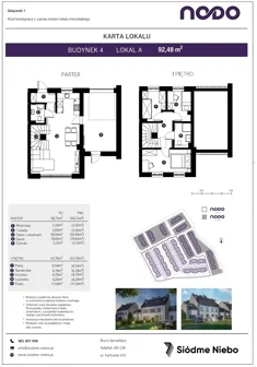 Mieszkanie, 92,48 m², 4 pokoje, parter, oferta nr 4A