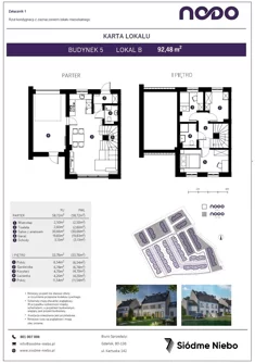 Mieszkanie, 92,48 m², 4 pokoje, parter, oferta nr 5B