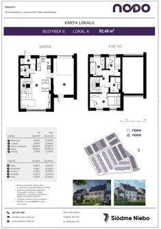 Mieszkanie, 92,48 m², 4 pokoje, parter, oferta nr 6A