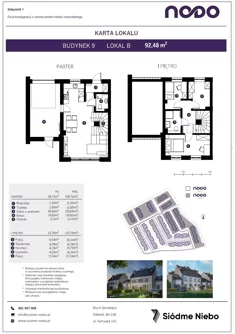 Mieszkanie, 92,48 m², 4 pokoje, parter, oferta nr 9B