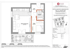 Mieszkanie, 45,05 m², 2 pokoje, piętro 2, oferta nr 9-41
