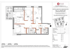 Mieszkanie, 72,38 m², 4 pokoje, piętro 1, oferta nr 13-07