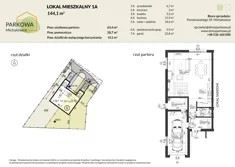 Dom, 144,10 m², oferta nr 1A