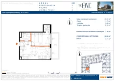 Apartament, 39,60 m², 2 pokoje, piętro 1, oferta nr M/2/04