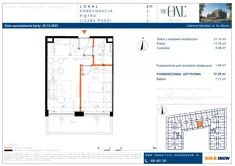 Apartament, 37,25 m², 2 pokoje, piętro 1, oferta nr M/2/17