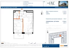 Apartament, 37,29 m², 2 pokoje, piętro 1, oferta nr M/2/19