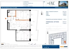 Apartament, 49,75 m², 3 pokoje, piętro 1, oferta nr M/2/29