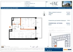 Apartament, 39,59 m², 2 pokoje, piętro 2, oferta nr M/3/02