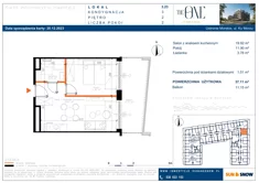 Apartament, 37,11 m², 2 pokoje, piętro 2, oferta nr M/3/23