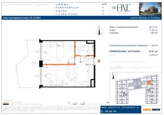 Apartament, 37,61 m², 2 pokoje, piętro 3, oferta nr M/4/13