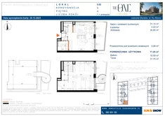 Apartament, 71,25 m², 3 pokoje, piętro 4, oferta nr M/5/02