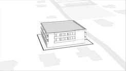 Wirtualna makieta 3D mieszkania 44.32 m², 3