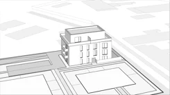 Wirtualna makieta 3D mieszkania 42.25 m², A1