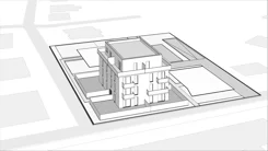 Wirtualna makieta 3D mieszkania 33.84 m², B3
