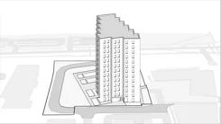 Wirtualna makieta 3D apartamentu 35.11 m², 3